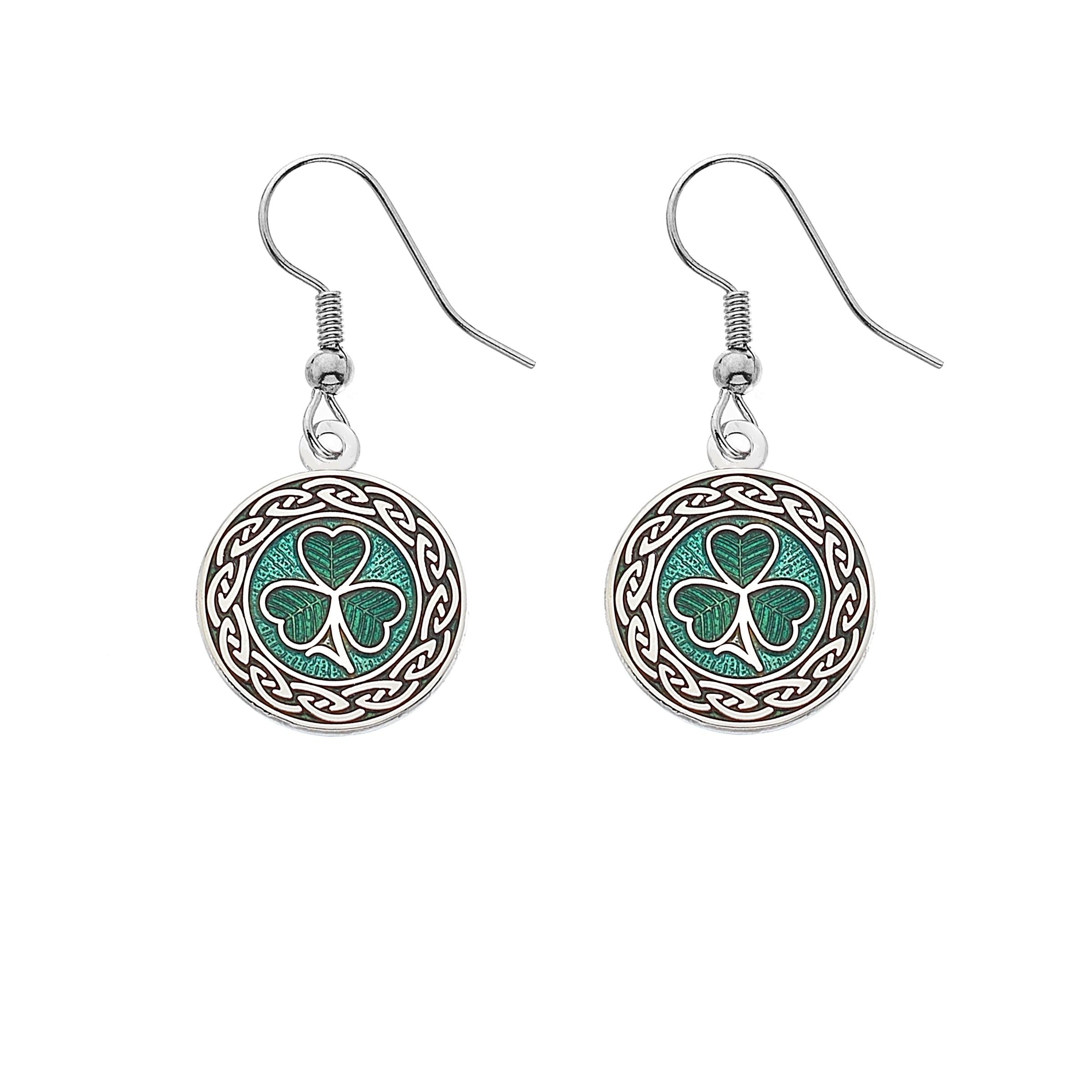 Celtic Shamrock Earrings